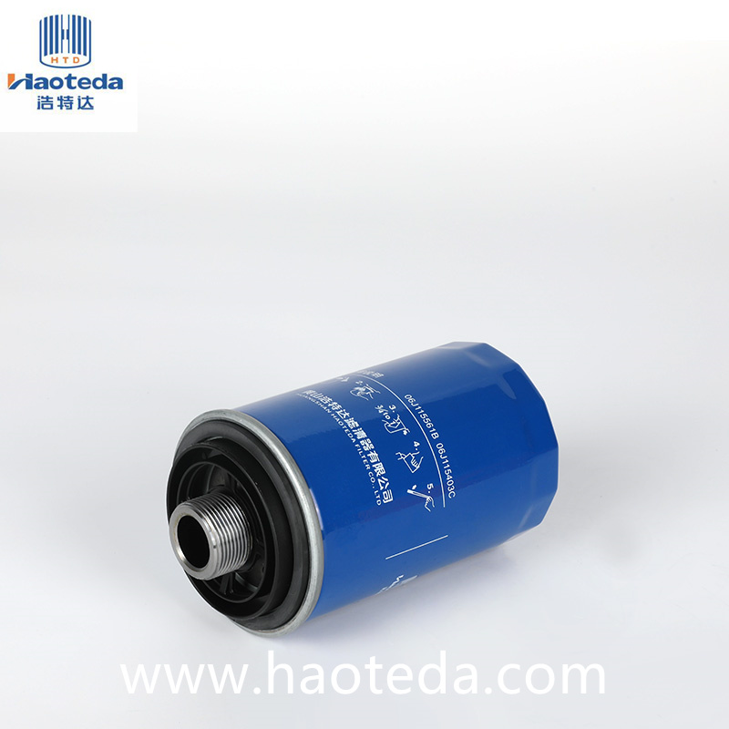 Auto-onderdelen OD 78 mm Hiflo metalen oliefilter 06J115561B Hoge prestaties